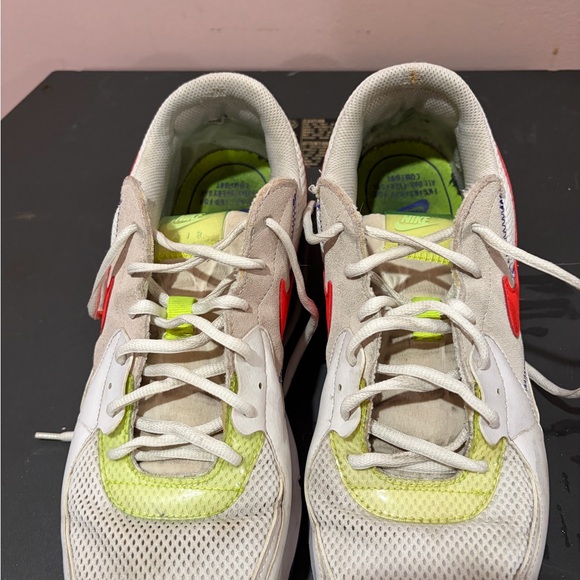 Nike Men’s Sneakers Air Max - White and Neon Yellow used good condition - Picture 5 of 6